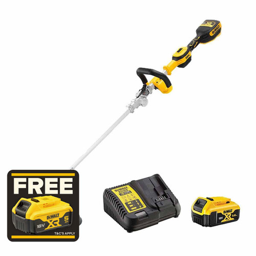 DeWalt DCMST561P1-GB 18V XR Brushless String Trimmer 1x 5Ah Battery