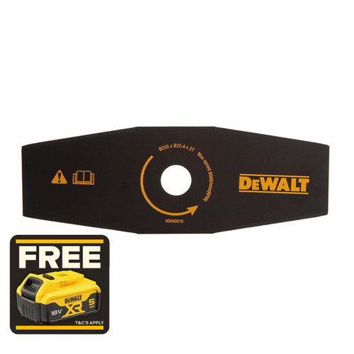 DeWalt DT20654-QZ Straight Brush Cutter Blade 25.5cm
