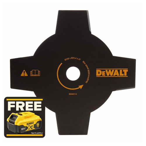 DeWalt DT20655-QZ Brush Cutter Blade 4T 23cm