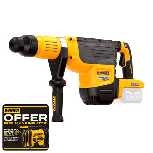 DeWalt DCH775N 54V 52mm Brushless SDS Max Hammer Drill
