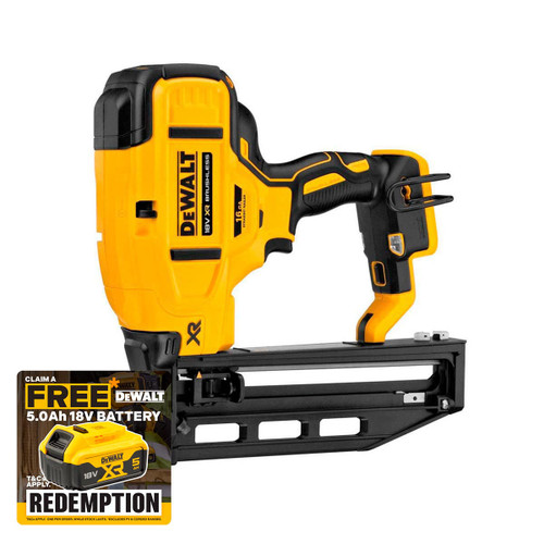 DeWalt DCN662N-XJ 18V XR Brushless 16G Second Fix Straight Nailer (Body Only)