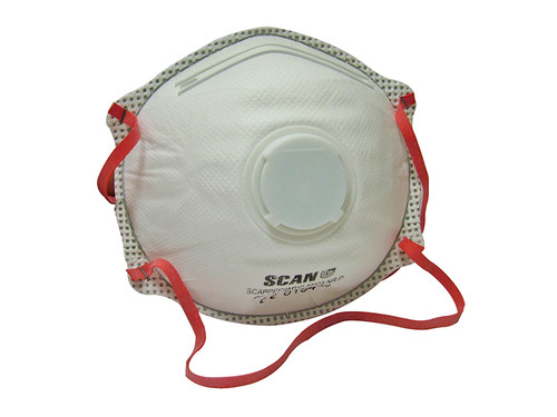 Scan Moulded Disposable Valved Masks FFP3 (Pack of 2)