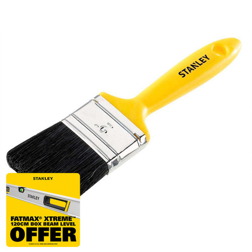 Stanley Tools Hobby Paint Brush 65mm (2.1/2in)| Toolden