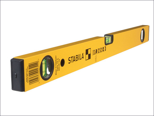 Stabila 70-2-180 Double Plumb Spirit Level 3 Vial 180cm | Toolden