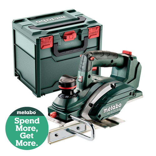 Metabo HO 18 LTX 20-82 Planer (Body Only) with metaBOX 340 602082840