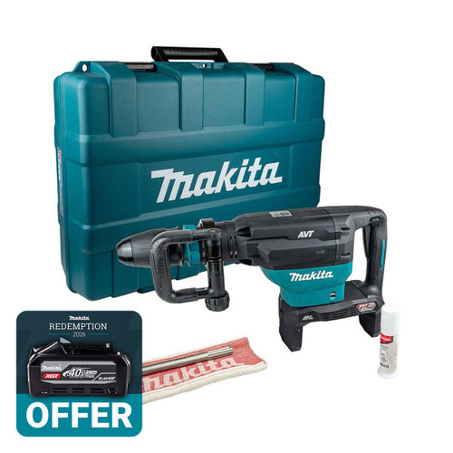 Makita HM002GZ03 Twin 40V Max XGT SDS Max Demolition Hammer (Body Only)