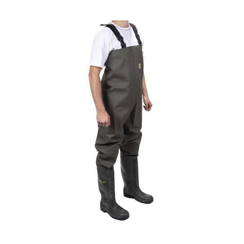 Amblers Safety Tyne Chest Safety Wader Green - 5