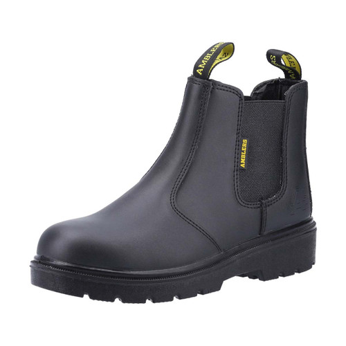 Amblers Safety FS116 Dual Density Pull on Safety Dealer Boot Black - 5