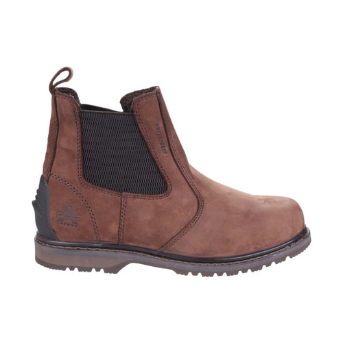 Amblers Safety AS148 Sperrin Lightweight Waterproof Pull On Dealer Safety Boot Brown - 13