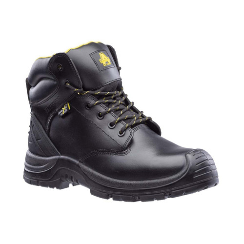 Amblers Safety AS303C Wrekin Metal Free Metatarsal Waterproof Safety Boot Black - 7