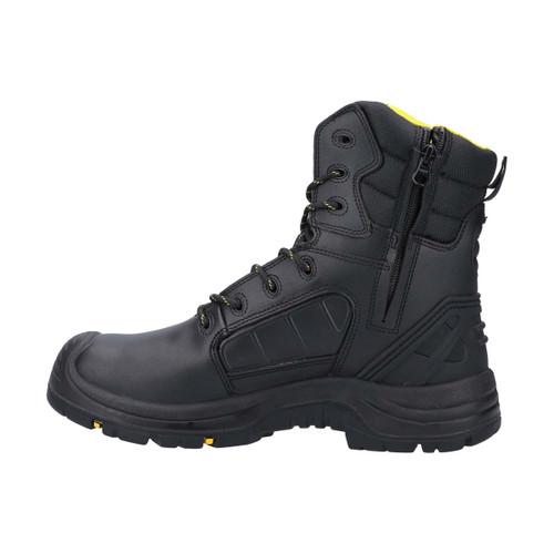 Amblers Safety AS350C Berwyn Hi-Leg Waterproof Metal Free Metatarsal Safety Boot Black - 8