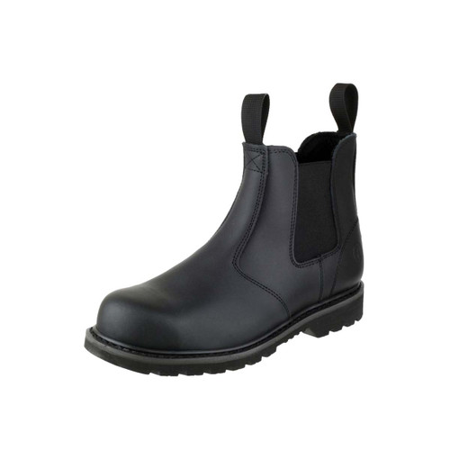 Amblers Safety FS5 Goodyear Welted Pull on Safety Dealer Boot Black - 4