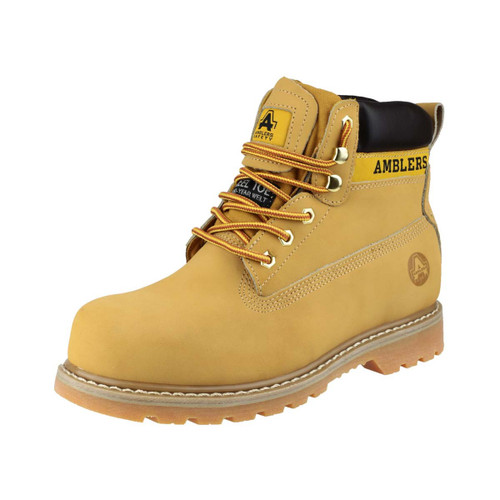 Amblers Safety FS7 Goodyear Welted Safety Boot Honey - 7