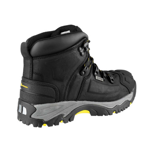 Amblers Safety AS803 Waterproof Wide Fit Safety Boot Black - 10