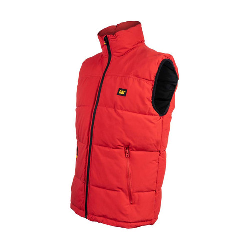 Caterpillar Arctic Zone Vest Hot Red - X