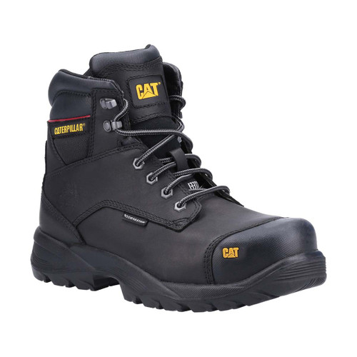 Caterpillar Spiro Waterproof Safety Boot Black - 6