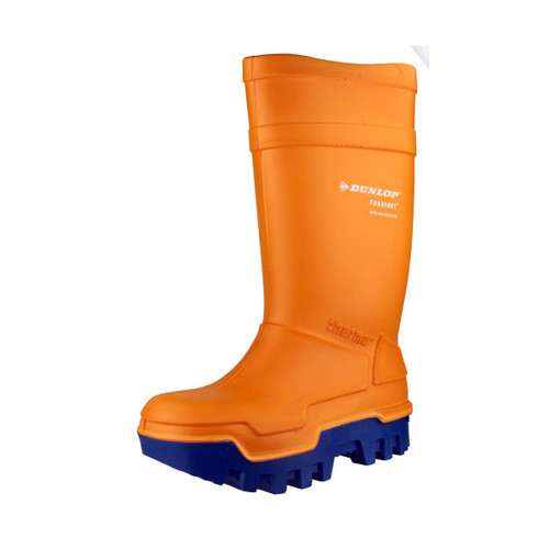 Dunlop Purofort Thermo+ Full Safety Wellington Orange - 9