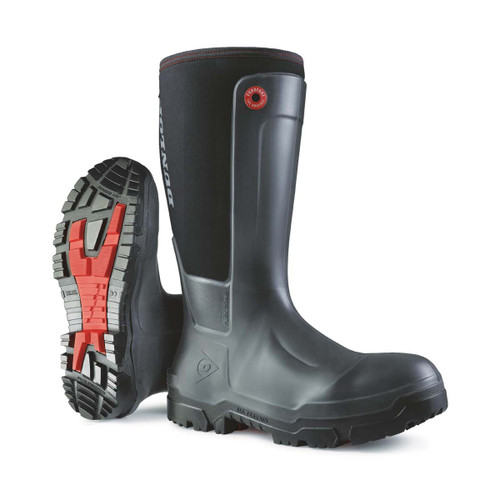 Dunlop Snugboot Workpro Full Safety Wellington Black - 9