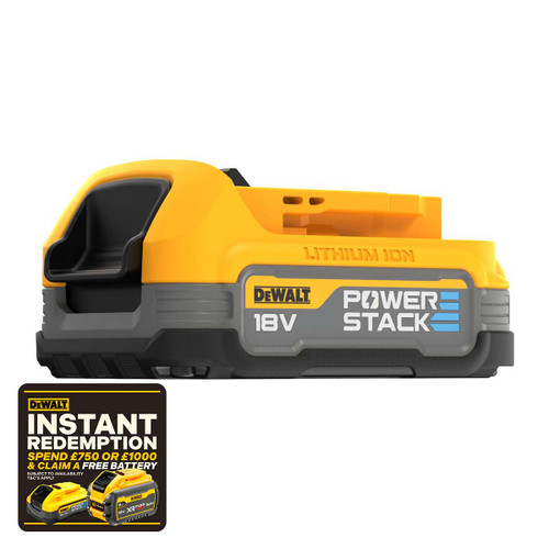 DeWalt DCBP034-XJ 18V 1.7Ah XR Powerstack Compact Battery