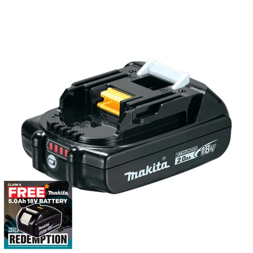 Makita BL1820B 18V 2.0Ah LXT Lithium-Ion Battery