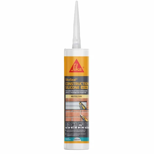 Sika SikaSeal® Construction Silicone Ultra Translucent 300ml
