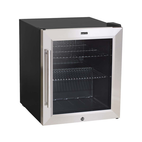 Baridi DH75 50L Tabletop Mini Fridge - Stainless Steel