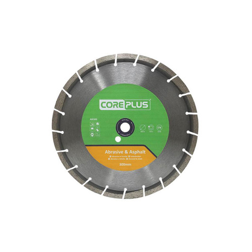 CorePlus CORDBAB300 AB300 Abrasive & Asphalt Diamond Blade 300mm