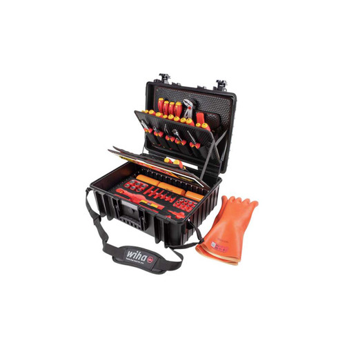 Wiha 44198 XL eMobility Tool Case Set, 77 Piece (inc. Case)