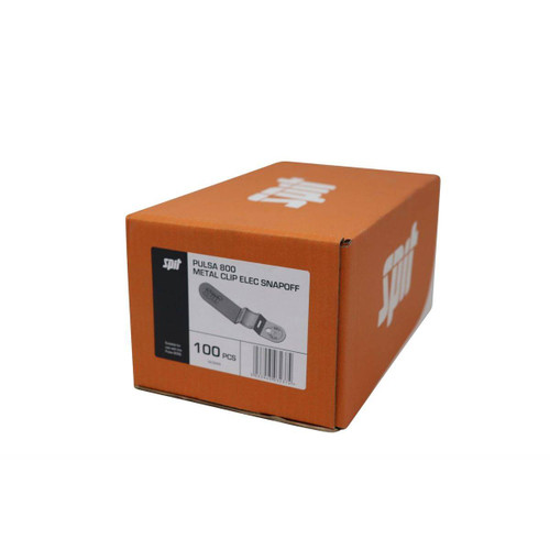 Spit 923689 Metal ClipElec Snapoff Cable Tie Base (Box of 100)