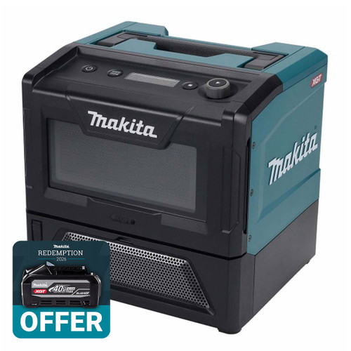Makita MW001GZ 40V Max XGT Cordless Microwave (Body Only)