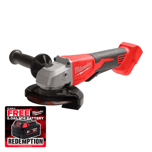 Milwaukee M18 BLSAG115XPD-0 18V Brushless 115mm Angle Grinder