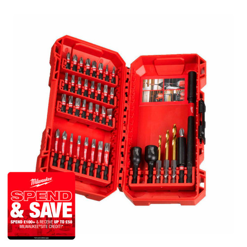 Milwaukee 4932492004 Shockwave™ Impact Duty Bit Set (40 Pieces)