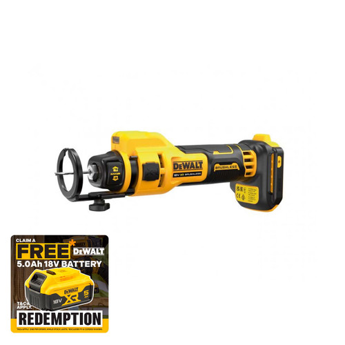 DeWalt DCE555N-XJ 18V XR Brushless Drywall Cut-Out Tool (Body Only)