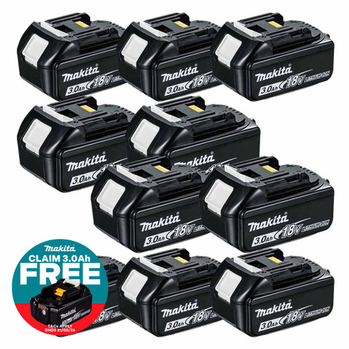 Makita BL1830 18V 3.0Ah LXT Lithium-Ion Battery