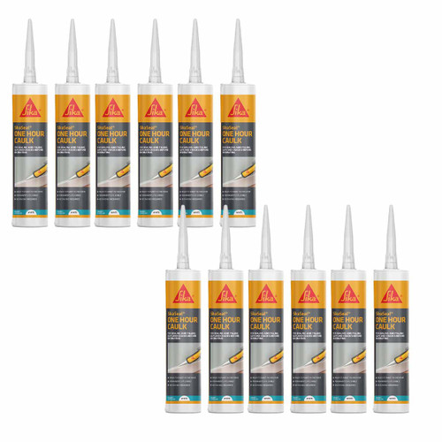 SikaSeal® One Hour Caulk 300ml White (12 Pack)
