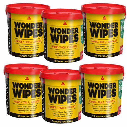 Sika® Multi-Use Wonder Wipes (300 Wipes) - 6 Tubs