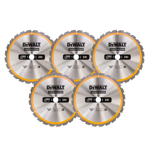 DeWalt DT1958-QZ Stationary Construction Circular Saw Blade 305 x 30mm 24T