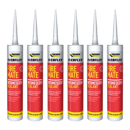 Everbuild Fire Mate Intumescent Sealant Grey 295ml