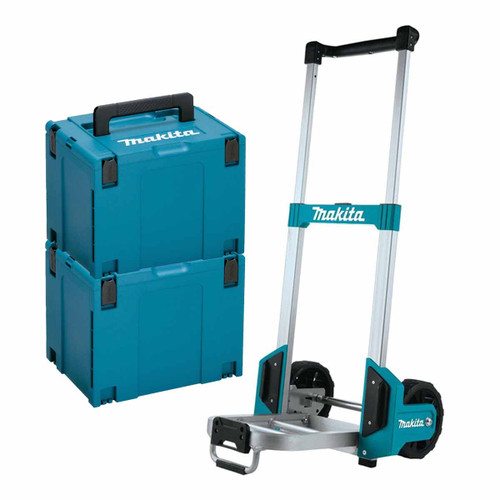 Makita 3-Piece Stackable Case Set with Trolley and 2 x Type 4 cases