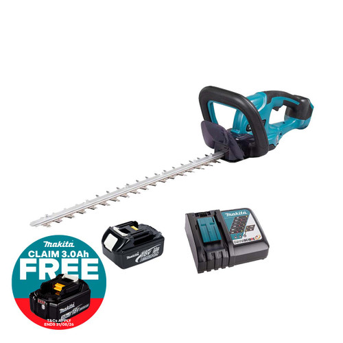 Makita DUH507F001 18V LXT Hedge Trimmer with 1x 3.0Ah Battery