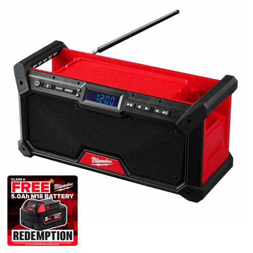 Milwaukee M18 RADDAB+G2-0 Jobsite Radio DAB+ (Body Only)