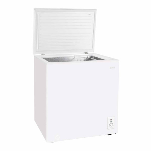 Baridi DH116 Freestanding Chest Freezer, 99L Capacity, Garages and Outbuilding Safe, -12 to -24°C Adjustable Thermostat with Refrigeration Mode, White