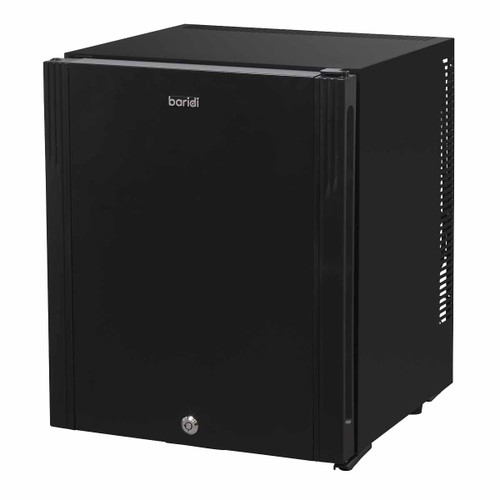 Baridi DH57 25L Ultra Quiet Drinks & Wine Mini Cooler Fridge with LED Light, Black