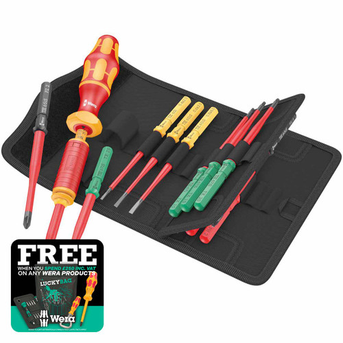 Wera 05006605001 Kraftform Kompakt VDE 15 Torque Extra Slim