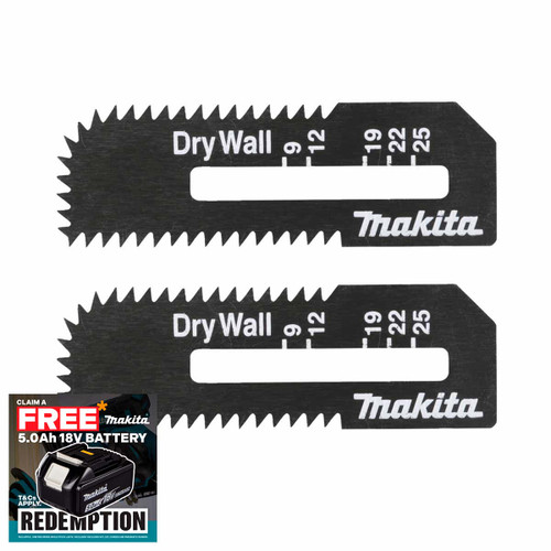 Makita B-49703 Board Cutter Blade for Use with DSD180 and SD100 (Pack of 2)