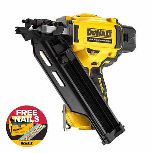 DeWalt DCN930N-XJ 18V XR Brushless 1st Fix Framing Nailer (Body Only)