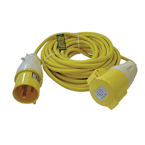Trailing Lead 110V 14M 32A 2.5mm Cable from Toolden.