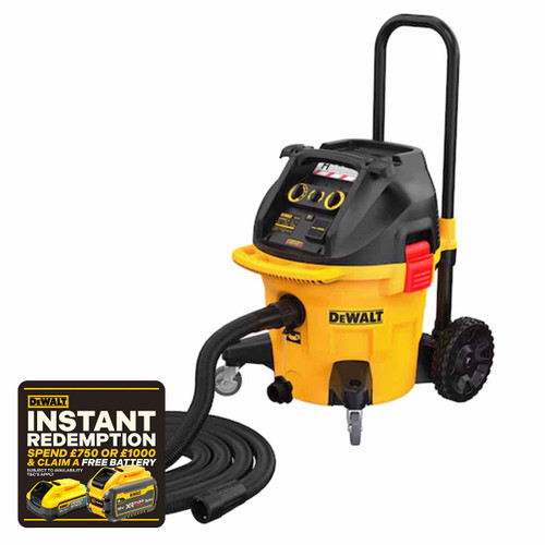 DeWalt DWV905H-LX 38L Dust Extractor H Class 1400W 110V