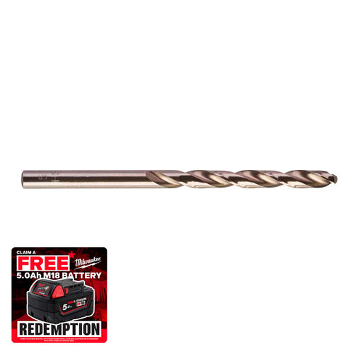 Milwaukee 4932352390 HSS-Ground Metal Drill Bits 6.0mm x 93mm (10 Pieces)