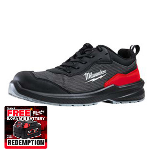 Milwaukee 49324936936 Flextred™ S1PS Safety Trainers Black (Size 10)